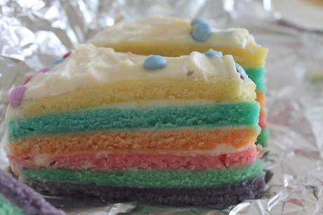Et si on tentait un Rainbow cake ?