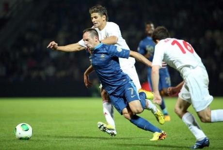 Biélorussie – France: Les notes des joueurs ribery
