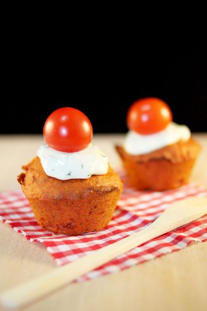 Cupcakes Tomate Basilic Cupcakes Tomate Basilic