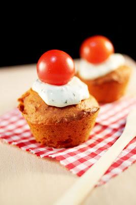 Cupcakes Tomate Basilic Cupcakes Tomate Basilic