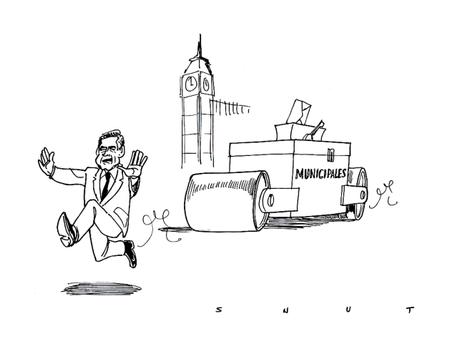 Brown risque de filer à l'anglaise après les élections locales Brown risque de filer à l'anglaise après les élections locales