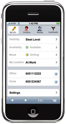 Fon11 le réseaux social pour iPhone iPHone Fon11
