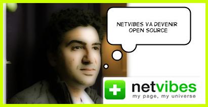 Netvibes va devenir open source Netvibes deviendra open source