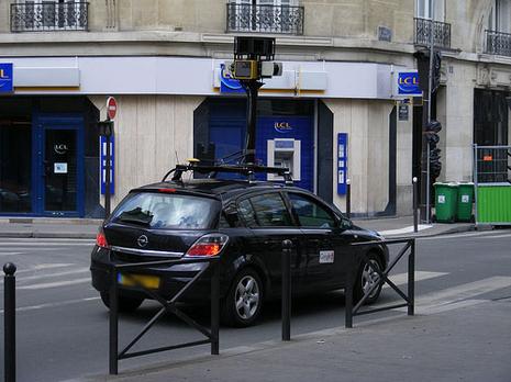 Google Street View à Paris Google Street View à Paris