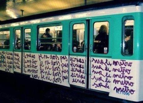 Ne pas ecrire sur le metro Ne pas ecrire sur le metro