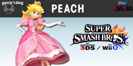Super Smash Bros. Wii U / 3DS : Peach se montre officiellement ! Super Smash Bros. Wii U / 3DS : Peach se montre officiellement !