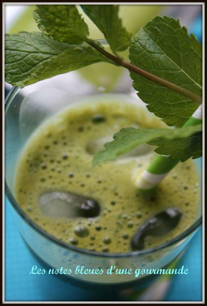 Boisson au thé matcha , limonade et citron IMG_8662_