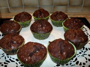 On mange quoi demain ? Muffins chocolat noir et fleur de sel 6