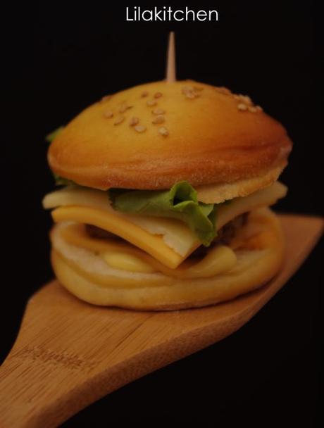 Mini Hamburgers faits maison : Homemade mini Hamburgers homemade