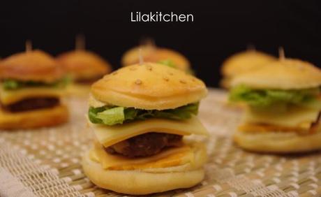 Mini Hamburgers faits maison : Homemade mini Hamburgers homemade burger