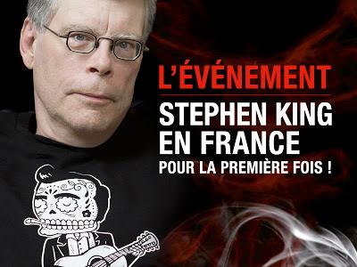Stephen King en France  le 13 et 16 novembre 2013  !
