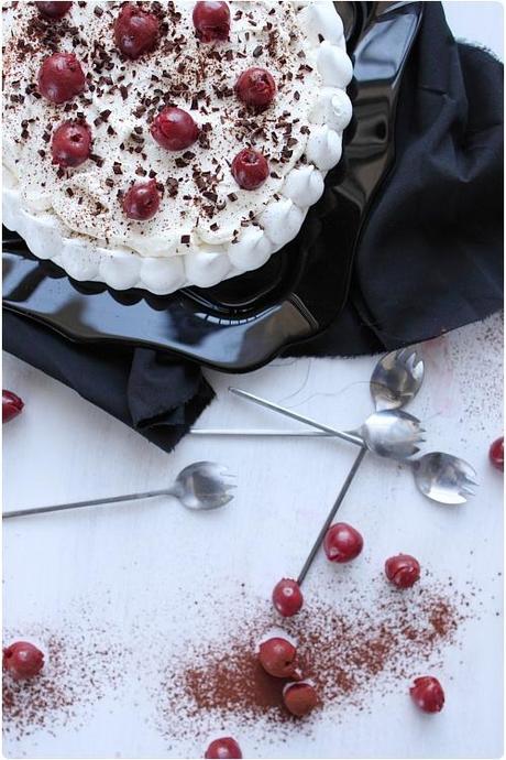 Pavlova forêt noire Pavlova forêt noire