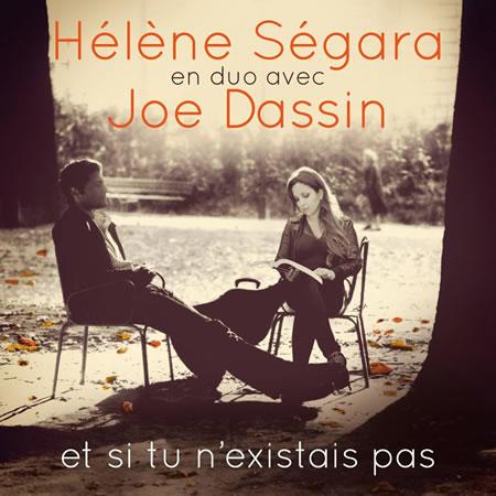 Hélène Ségara en duo avec Joe Dassin pochette de l'album Et si tu n'existais pas photo © DR