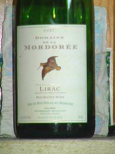 Châteauneuf du Pape ( Laurent Charvin) et Lirac ( Domaine de La Mordorée) IMGA9167