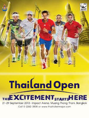 Thailand Open, le rendez-vous tennis de Bangkok Open de Thailande Bangkok 2013