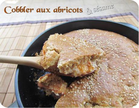 Cobbler aux abricots & sésame cobbler abricot (scrap2)
