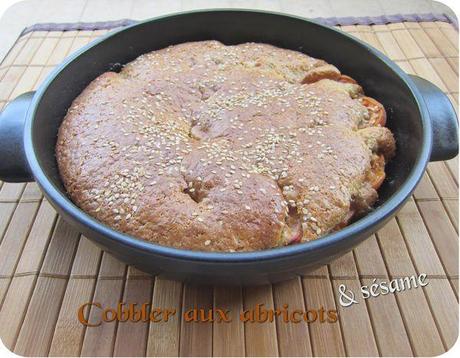 Cobbler aux abricots & sésame cobbler abricot (scrap1)