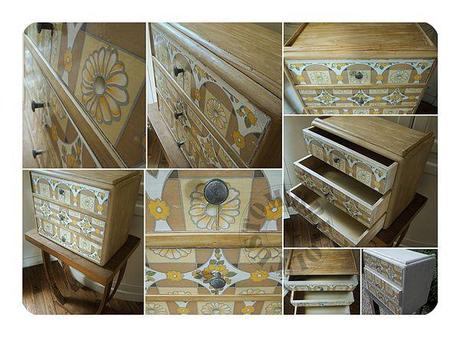 Vintage for ever Meuble 3 tiroirs vinyl - montage