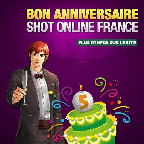 Shot Online France fête son 5ème anniversaire Shot Online France fête son 5ème anniversaire