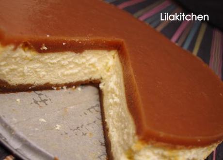 Cheesecake avec un coulis de pêches chees cake 5