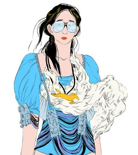 A fashion-fiction illustration blog: Wangie