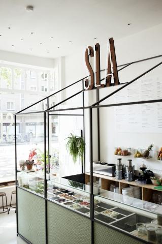 Amsterdam : Sla, bar à salades Amsterdam : Sla, bar à salades