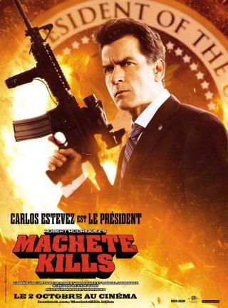 Machete Kills : Affiche Carlos Estevez Machete-Kills-Affiche-France-Carlos-Estevez