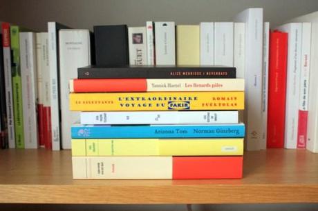 La pile de la rentrée littéraire RL 2013 2