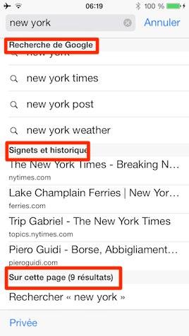iOS 7 – Safari : les nouvelles fonctionnalités ios 7 safari iphone champ unifie iOS 7 Safari : les nouvelles fonctionnalités