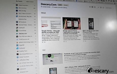 Le lecteur RSS Feedly a déjà des dizaines d’applications branchées sur son infrastructure lecteur rss feedly descary Le lecteur RSS Feedly a déjà des dizaines d’applications branchées sur son infrastructure