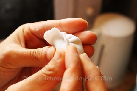 Cours Zhang Ha Cao La Kitchenette de Miss Tâm 16 Raviolis aux crevettes à la vapeur (Ha Kao) 蒸虾饺