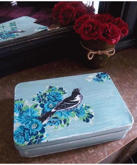 Gourmadise autorisée Boite méral décorée -anigif