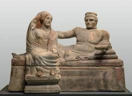 Étrusques, un hymne à la vie : exposition au Musee Maillol albatre