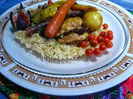 Tajine de poulet marocain à la pâte d'épices Le Coq noir