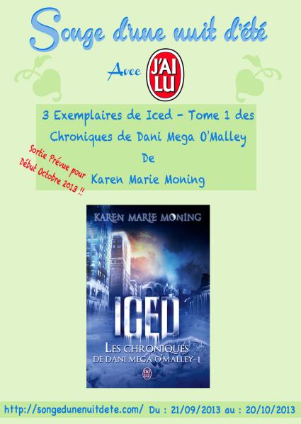 CONCOURS : 3 Exemplaires De Iced de Karen Marie Moning à Gagner !! Concours-Iced