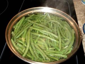 On mange quoi demain ? Haricots verts au chorizo Haricots verts au chorizo 1