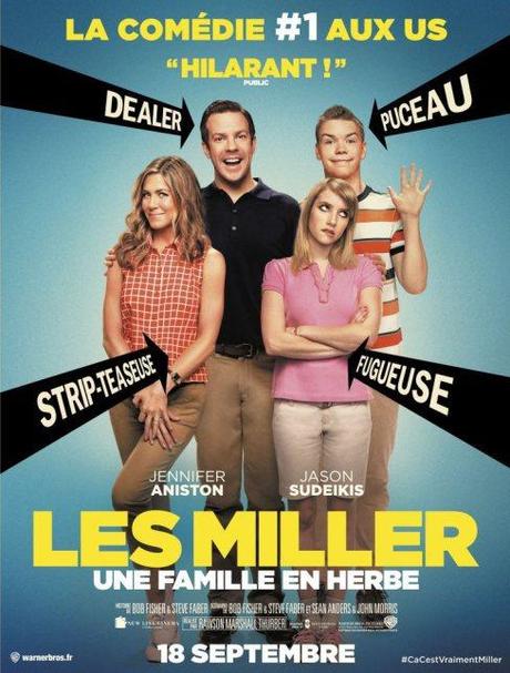 Au cinéma : «Les Miller, une famille en herbe» les-miller_affiche-web