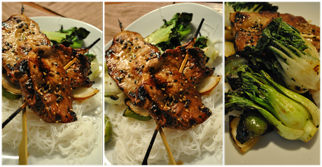 Bok choy grillés à l'orange Bok choy grillés à l'orange