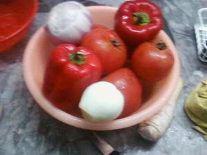 Tajine de poisson aux poivrons Tajine de poisson aux poivrons