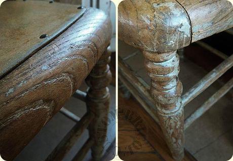 Respiration étoilée Tabouret Serverine -détails