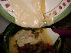 On mange quoi demain ? Muffins rhubarbe et chocolat blanc Muffins rhubarbe et chocolat blanc 5