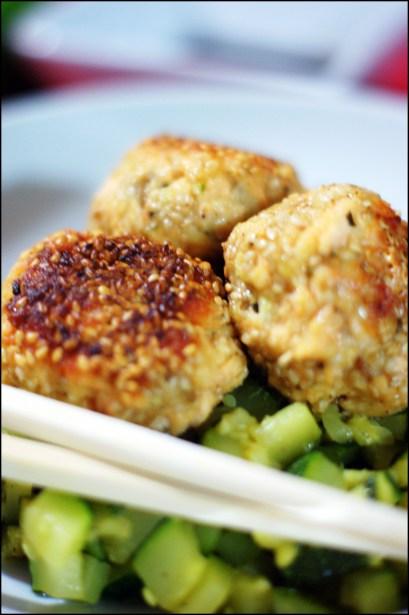 Boulette de saumon et wasabi SONY DSC