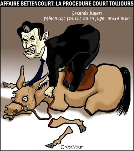 Sarkozy toujours en course dans l'affaire Bettencourt.JPG