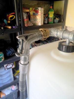 Changement des cuves de fioul remplissage cuves