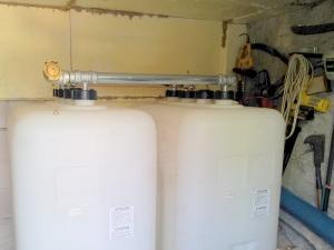 Changement des cuves de fioul nouvelles cuves de fioul installées