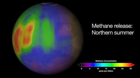 Curiosity détecte très peu de méthane dans l’atmosphère de Mars Curiosity détecte très peu de méthane dans l’atmosphère de Mars
