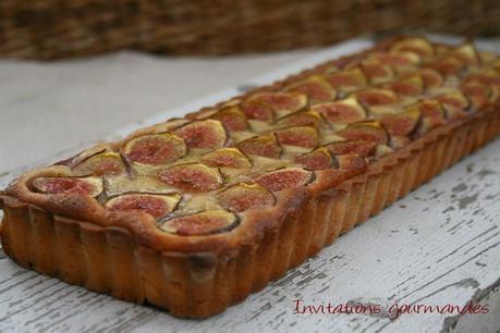 Tarte amandine aux figues, pâte sucrée à la fève tonka IMG_0835