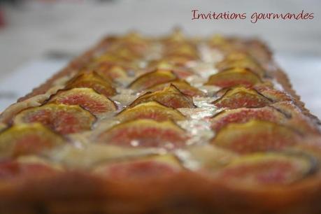 Tarte amandine aux figues, pâte sucrée à la fève tonka IMG_0832