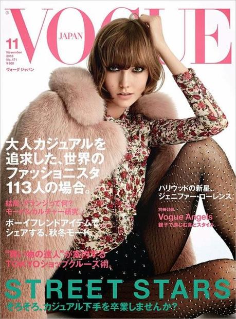 Karlie Kloss en couv' du Vogue Japon du mois de Novembre...