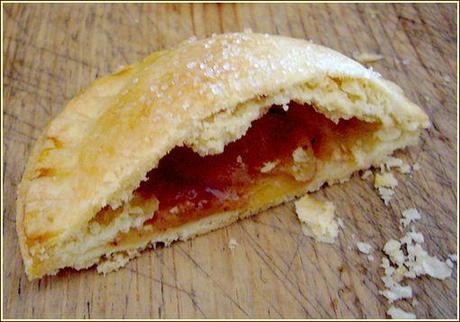 Mini-pies pomme caramel tourte pomme interieur